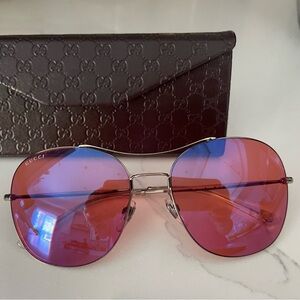 100% authentic Gucci aviator sunglasses model GG 4253/S